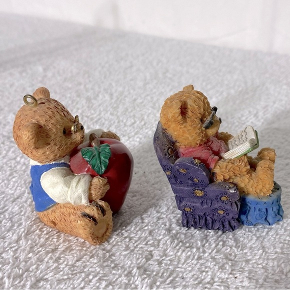 Vintage Adorable Bear Figurines on Swing - Picture 7 of 11